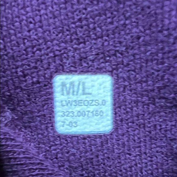Lululemon Scuba Oversized Full Zip Hoodie M/L Dramatic Magenta Purple NWT - Picture 5 of 5
